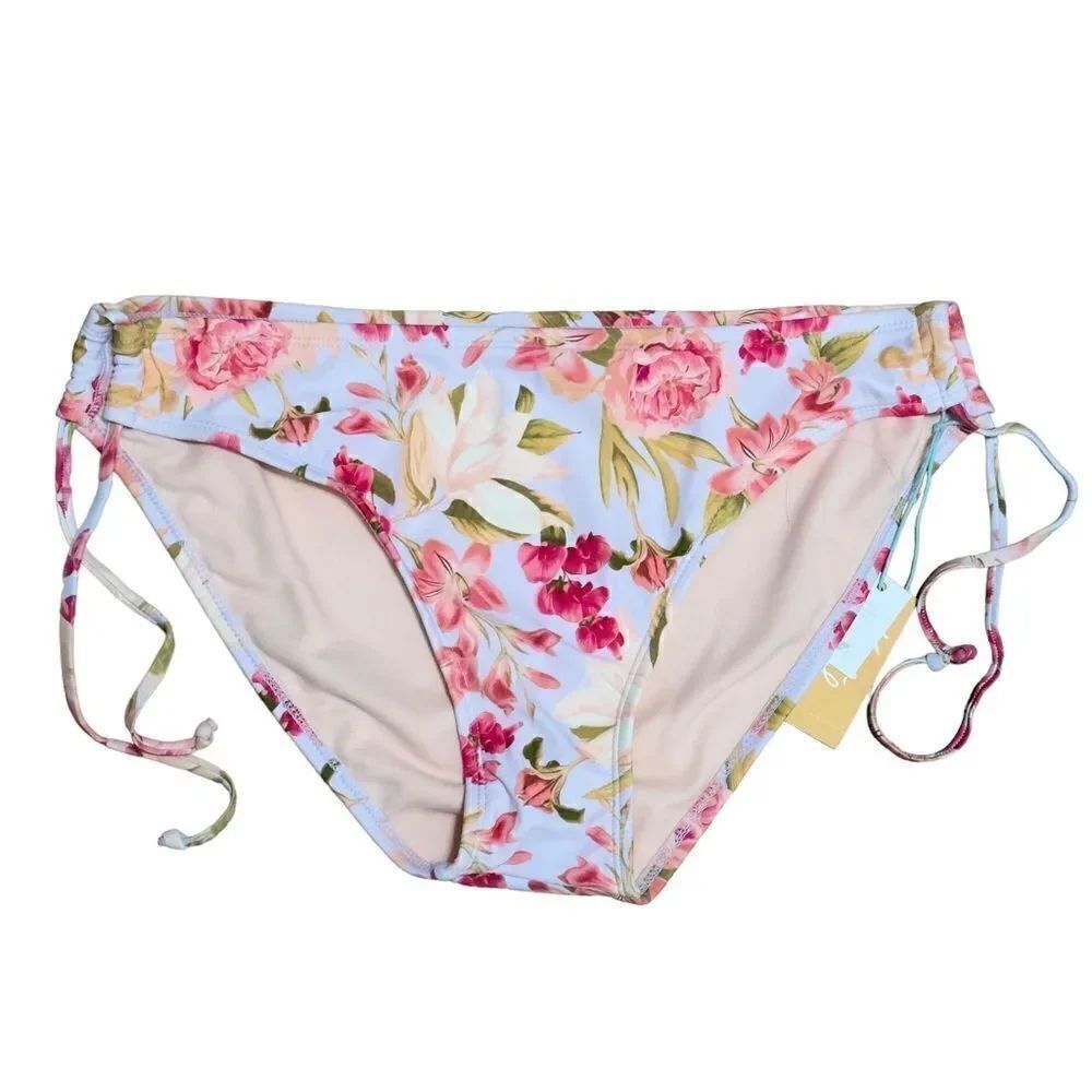 Kona Sol Medium Rise Bikini Bottom XLARGE NWT